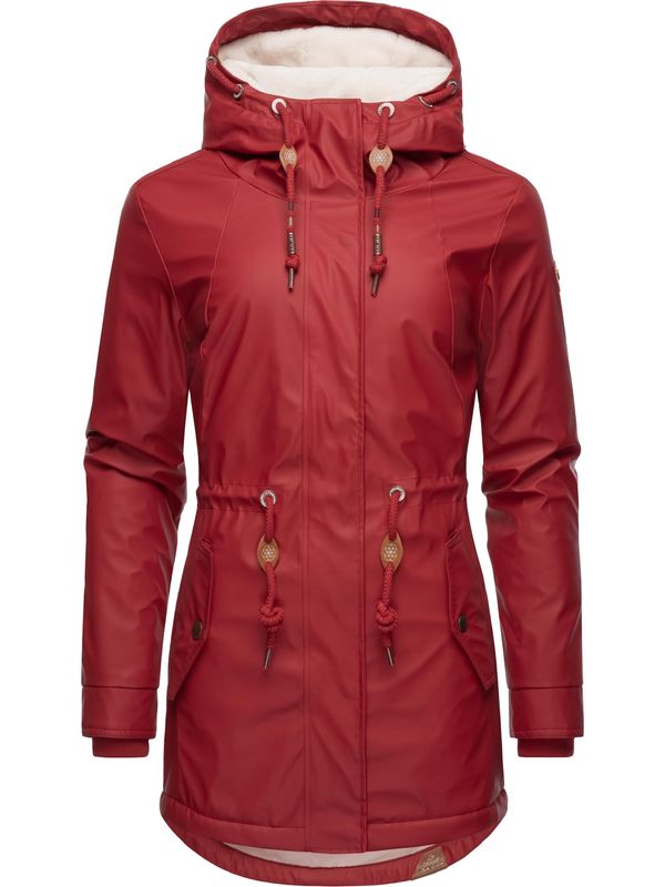 Ragwear Ragwear Funkcionalna jakna 'Monadis Rainy'  rjava / rubin rdeča