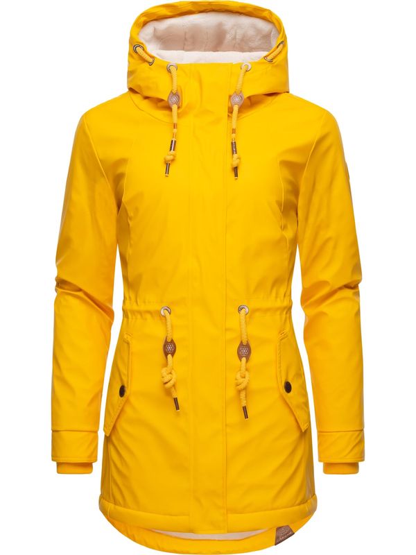 Ragwear Ragwear Funkcionalna jakna 'Monadis Rainy'  rjava / rumena / bela