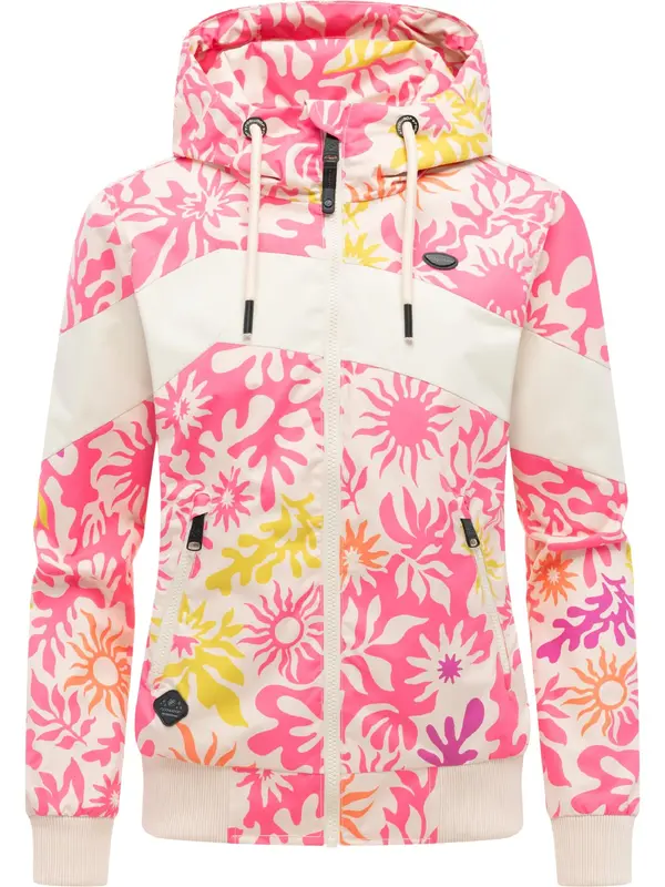 Ragwear Ragwear Funkcionalna jakna 'Nuggie'  kremna / kari / lila / pitaja