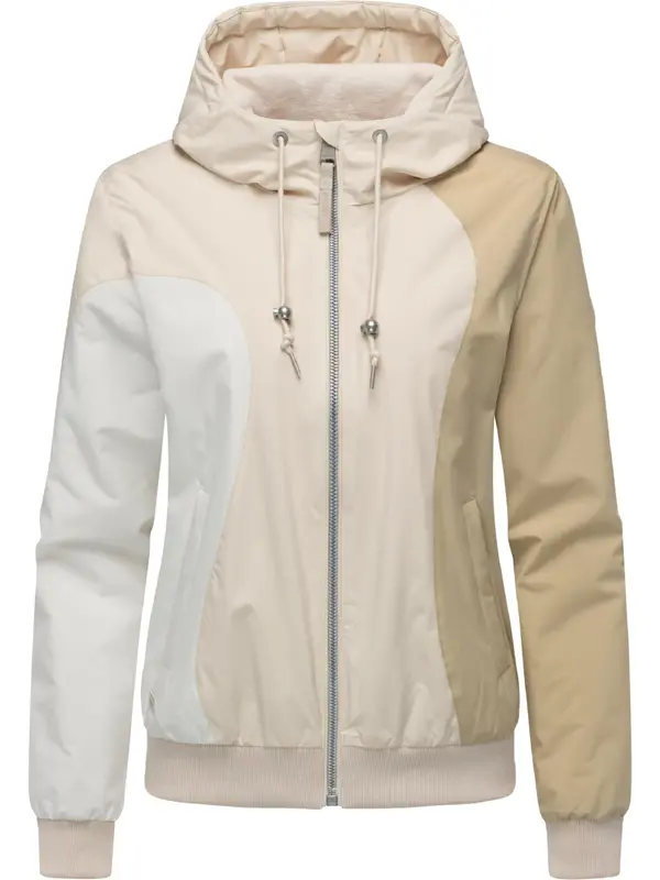 Ragwear Ragwear Funkcionalna jakna 'Oggie Youmodo'  bež / ecru / bela