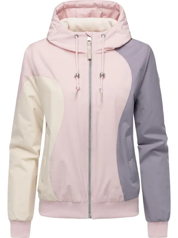 Ragwear Ragwear Funkcionalna jakna 'Oggie Youmodo'  kremna / majnica / roza