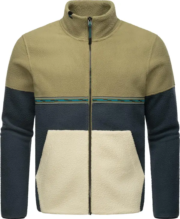Ragwear Ragwear Jopa iz flisa 'Lonndy'  marine / oliva / trst / jelka / pastelno zelena