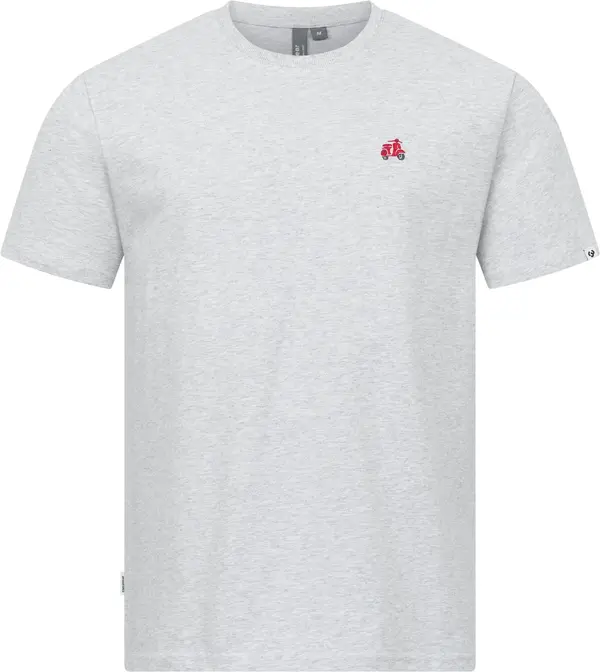 Ragwear Ragwear Majica  siva / rdeča