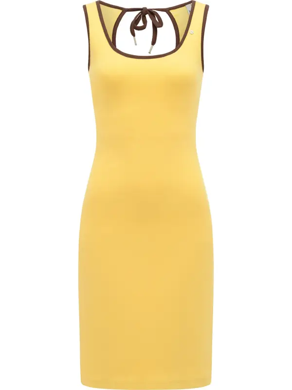 Ragwear Ragwear Obleka 'Montyca'  pastelno rumena / vinsko rdeča