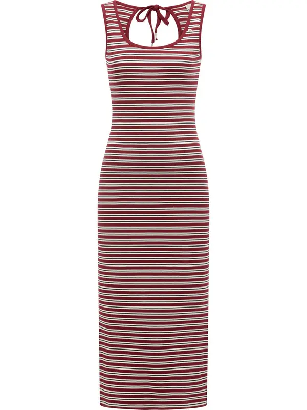 Ragwear Ragwear Obleka 'Montyca'  zelena / vinsko rdeča