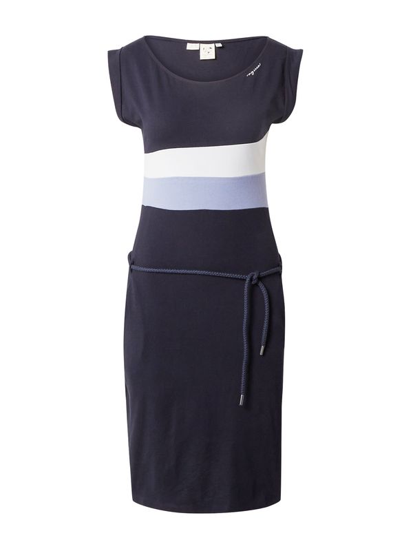 Ragwear Ragwear Obleka 'TARAYA'  mornarska / svetlo modra / bela