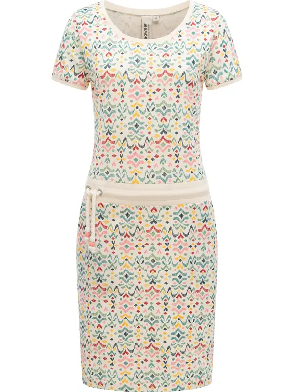 Ragwear Ragwear Obleka 'Youmodo'  bež / svetlo modra / rumena / roza