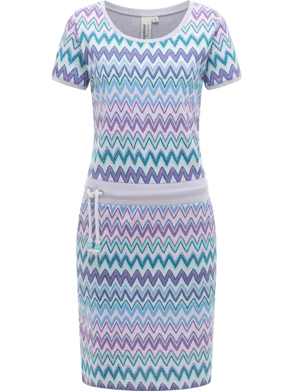 Ragwear Ragwear Obleka 'Youmodo'  svetlo modra / lila / sivka