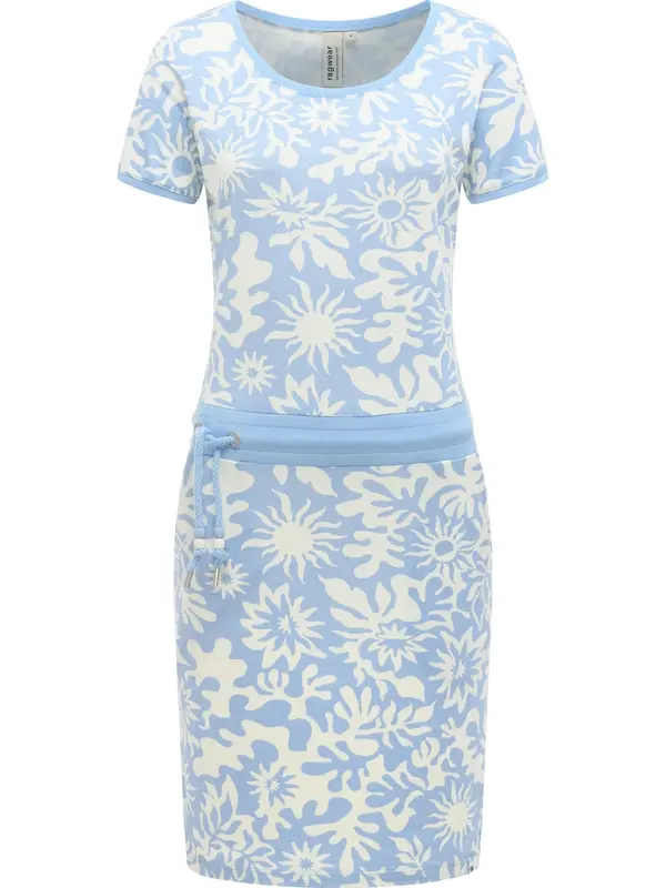 Ragwear Ragwear Poletna obleka 'Baomi'  kremna / svetlo modra