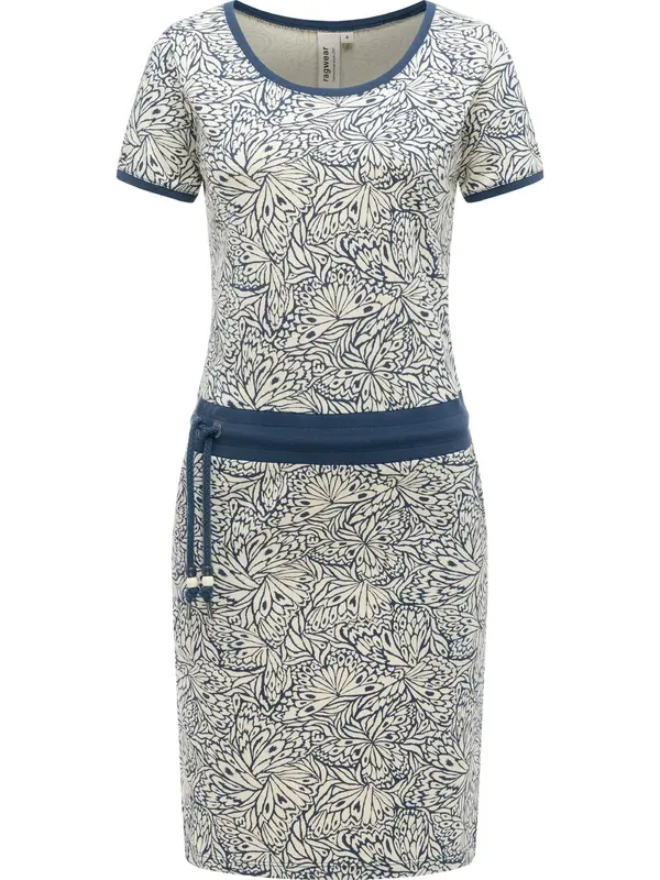 Ragwear Ragwear Poletna obleka 'Baomi Zoo Youmodo'  ecru / modra
