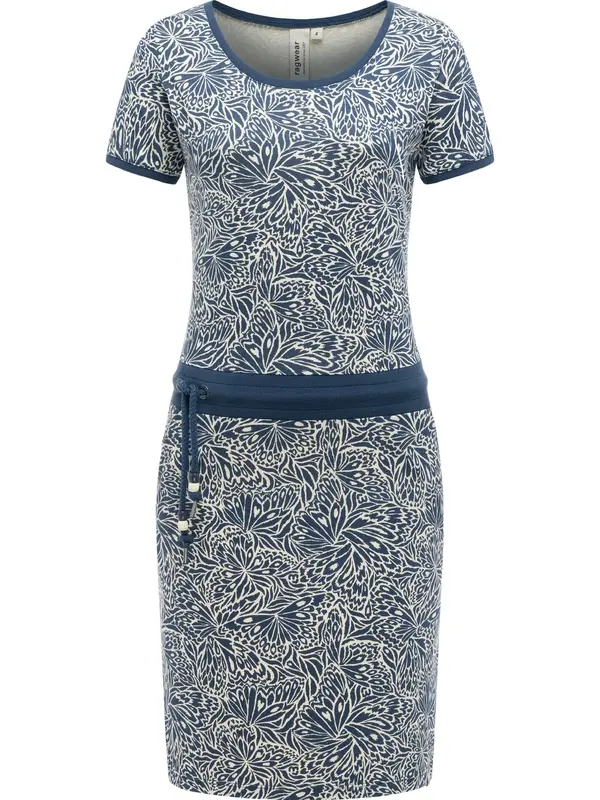 Ragwear Ragwear Poletna obleka 'Baomi Zoo Youmodo'  marine / bela