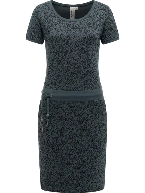 Ragwear Ragwear Poletna obleka 'Baomi Zoo Youmodo'  siva / črna