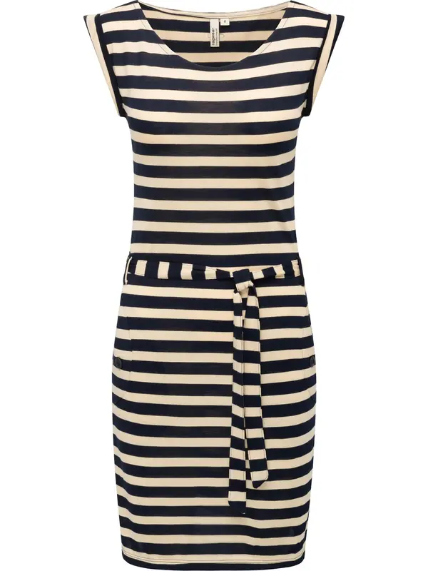 Ragwear Ragwear Poletna obleka  kremna / temno modra