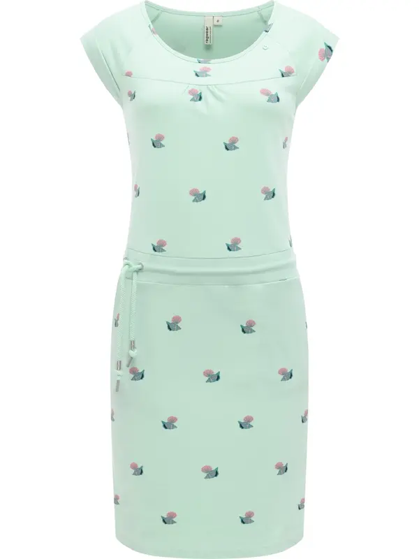 Ragwear Ragwear Poletna obleka 'Penellope'  meta / temno zelena / roza
