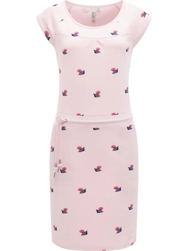 Ragwear Ragwear Poletna obleka 'Penellope'  mornarska / rosé / svetlo roza