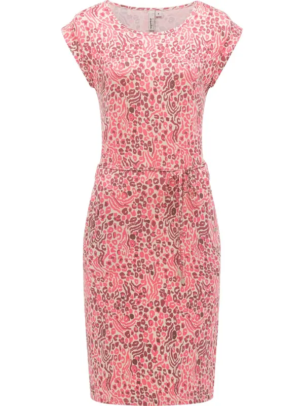 Ragwear Ragwear Poletna obleka 'Taggien'  magenta / puder / svetlo roza
