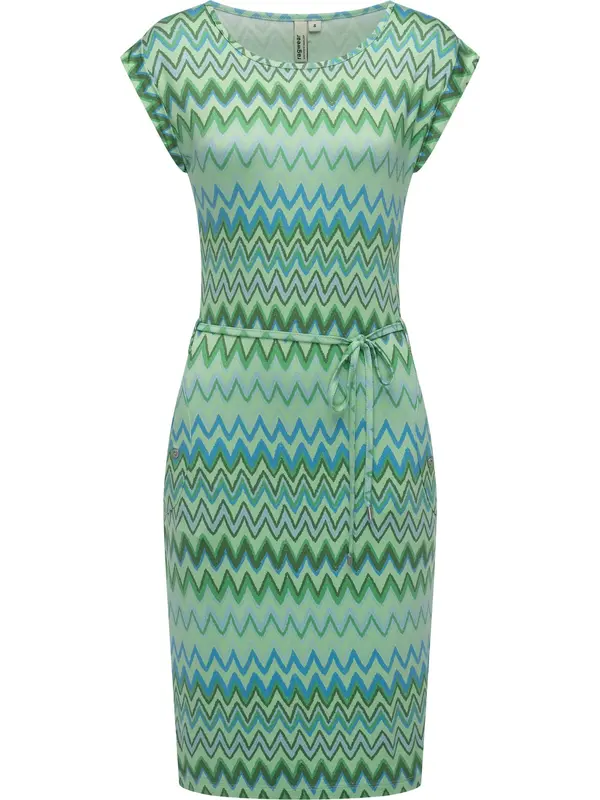 Ragwear Ragwear Poletna obleka 'Taggien'  modra / zelena / meta / temno zelena
