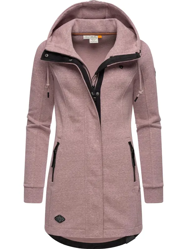 Ragwear Ragwear Prehoden plašč 'Letty'  mauve / črna