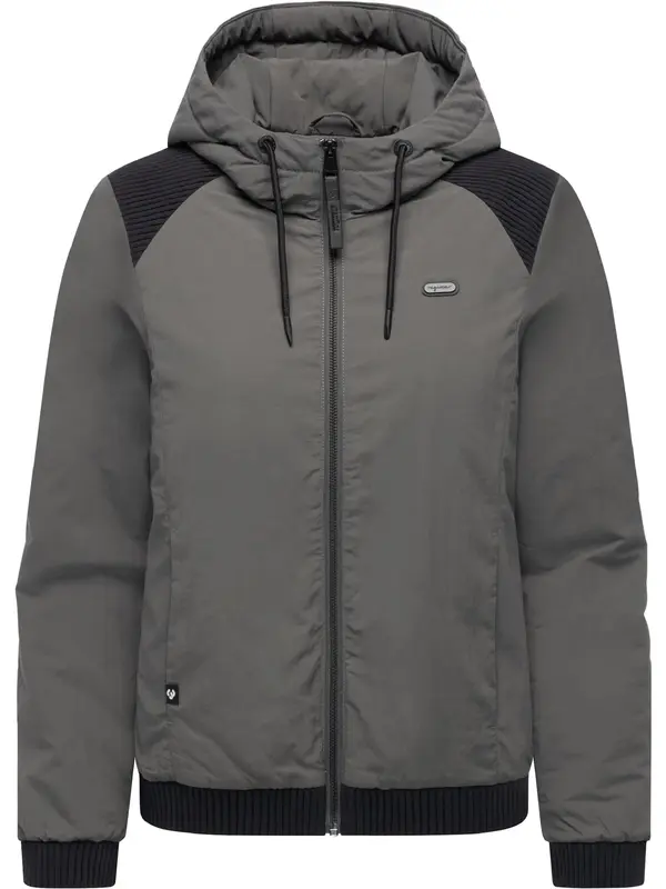 Ragwear Ragwear Prehodna jakna 'Chinta'  temno siva / črna