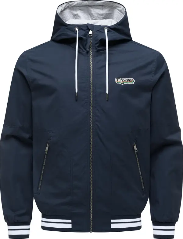 Ragwear Ragwear Prehodna jakna 'Stewan'  mornarska / bela