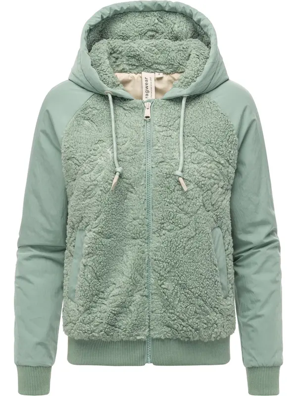 Ragwear Ragwear Prehodna jakna 'Talianita'  pastelno zelena