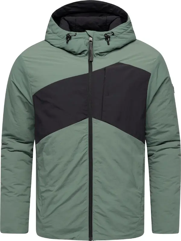 Ragwear Ragwear Zimska jakna 'Cassey'  jelka / črna