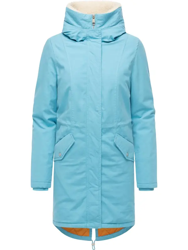 Ragwear Ragwear Zimska jakna 'Coogle'  neonsko modra