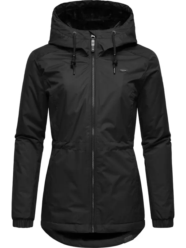 Ragwear Ragwear Zimska jakna 'Dankka'  črna