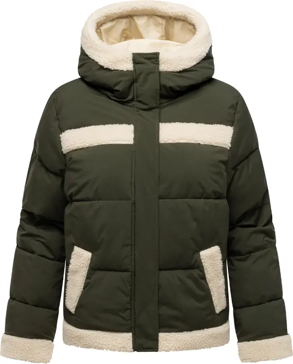 Ragwear Ragwear Zimska jakna 'Editah Youmodo'  svetlo bež / oliva