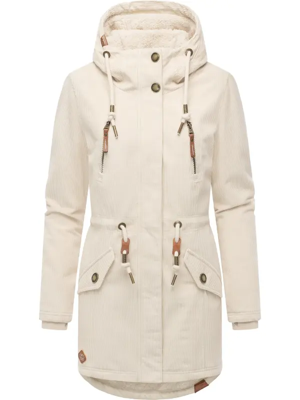 Ragwear Ragwear Zimska jakna 'Ellsie Cordy'  ecru