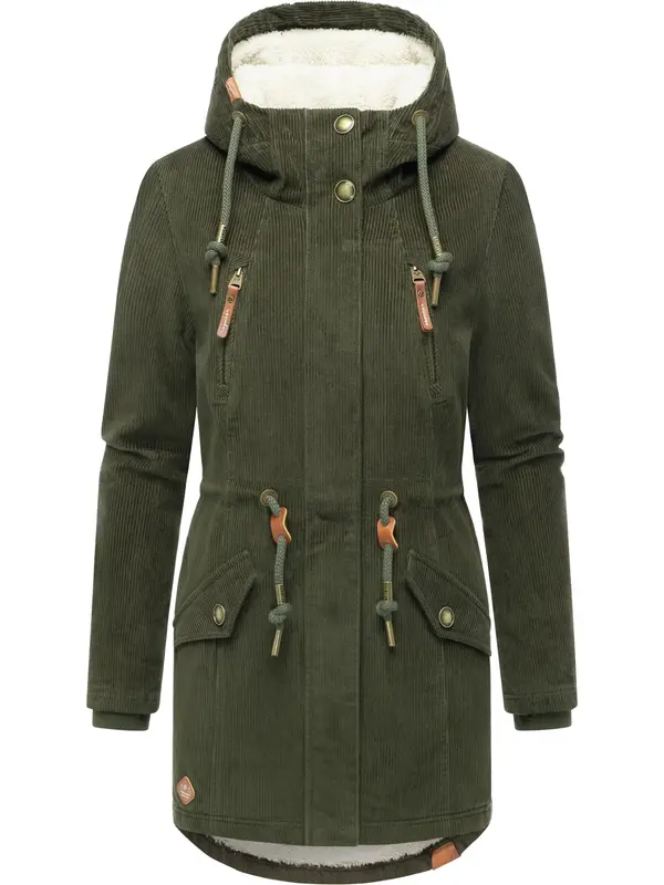 Ragwear Ragwear Zimska jakna 'Ellsie Cordy'  oliva