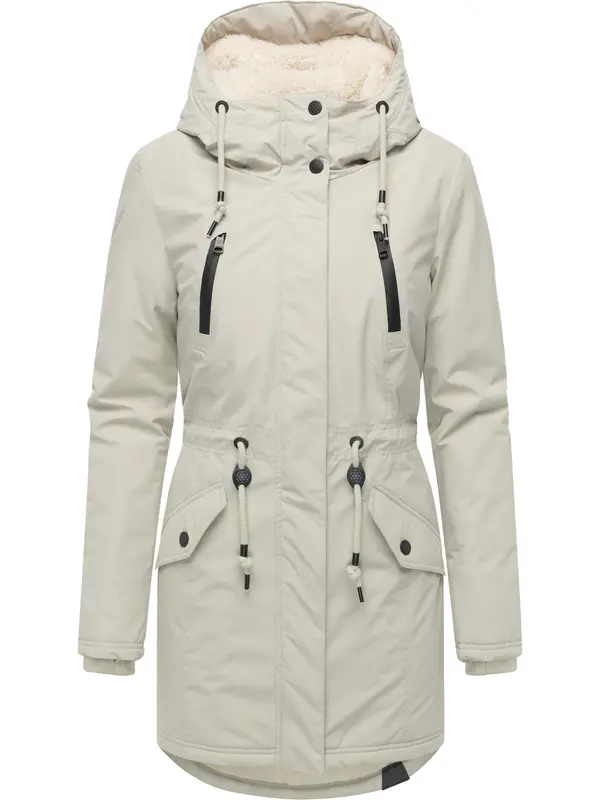 Ragwear Ragwear Zimska jakna 'Elsien'  kremna