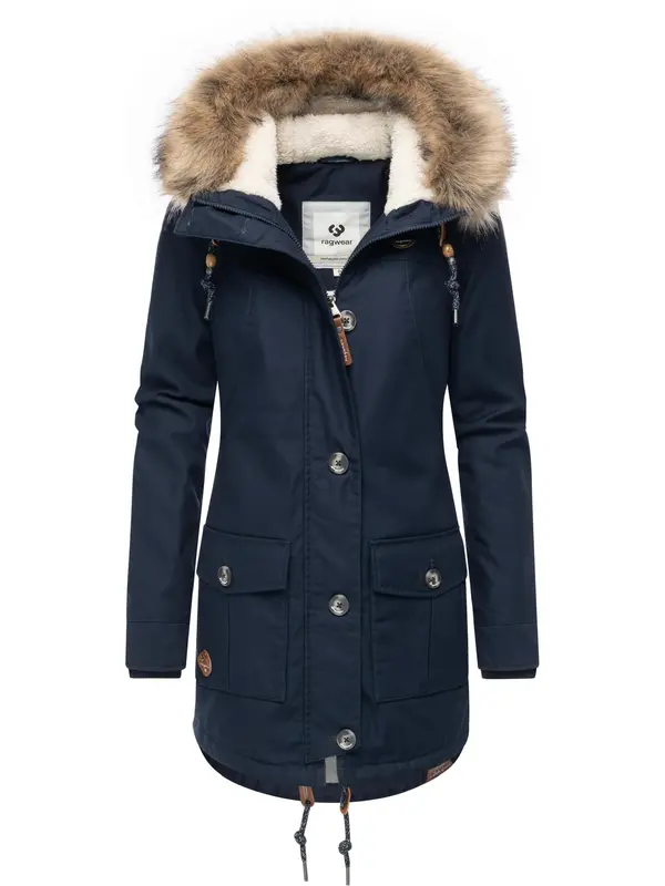 Ragwear Ragwear Zimska jakna 'Jane'  mornarska