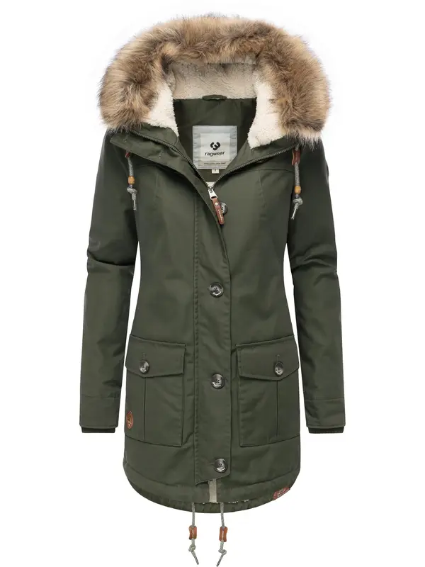 Ragwear Ragwear Zimska jakna 'Jane'  oliva