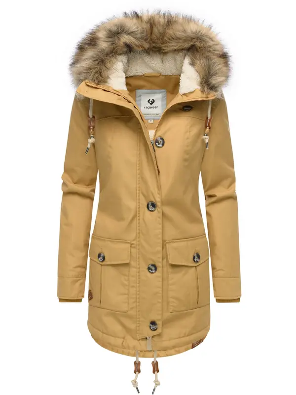 Ragwear Ragwear Zimska jakna 'Jane'  svetlo rjava