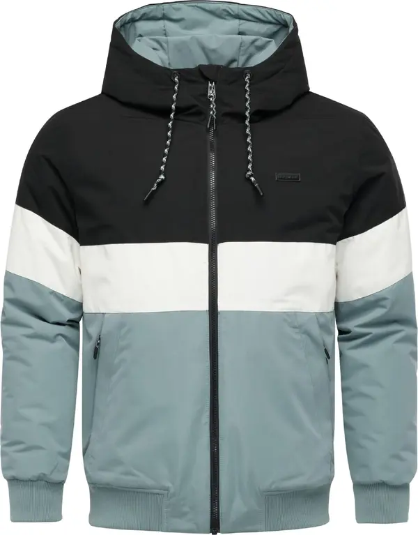 Ragwear Ragwear Zimska jakna 'Jinig'  opal / črna / bela