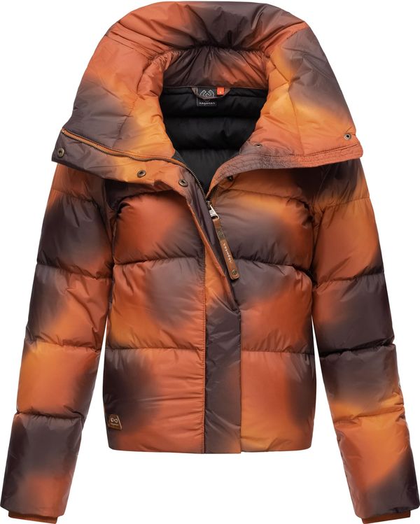 Ragwear Ragwear Zimska jakna 'Lunis'  rjava / oranžna / svetlo oranžna