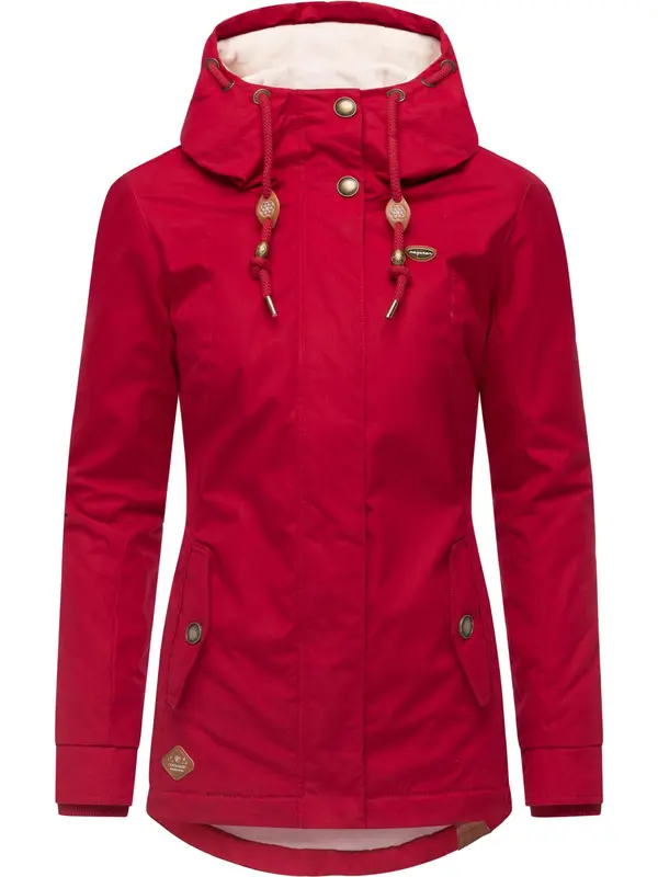 Ragwear Ragwear Zimska jakna 'Monade'  temno rdeča