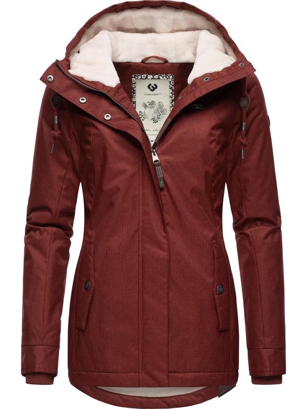 Ragwear Ragwear Zimska jakna 'Monade'  temno rdeča