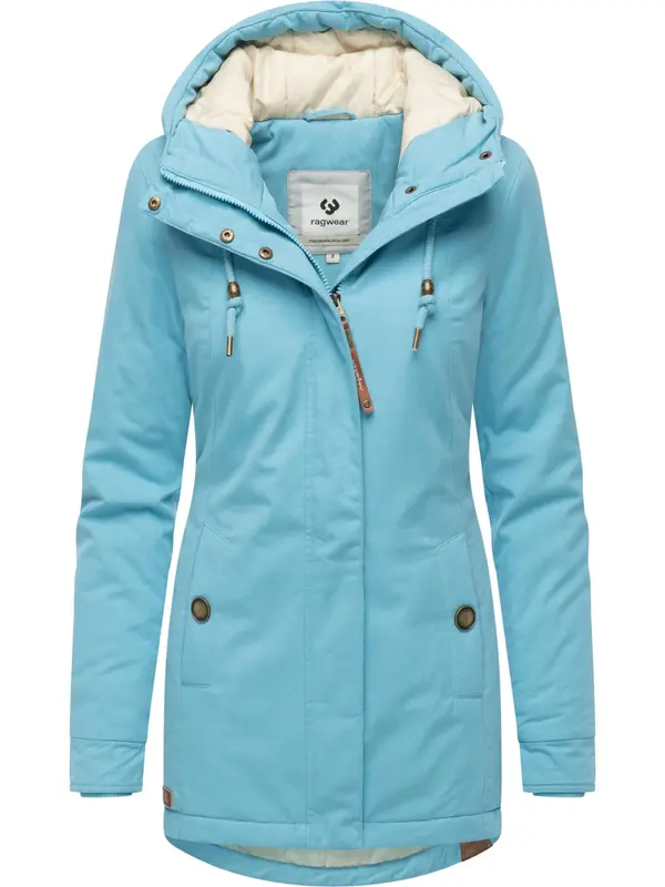 Ragwear Ragwear Zimska jakna 'Monadena'  svetlo modra