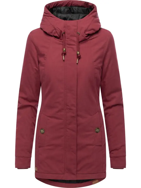 Ragwear Ragwear Zimska jakna 'Monadena'  vinsko rdeča