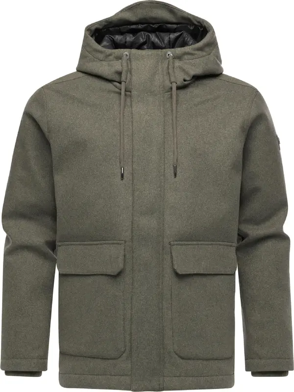 Ragwear Ragwear Zimska jakna 'Mr Them Felt Youmodo'  temno zelena