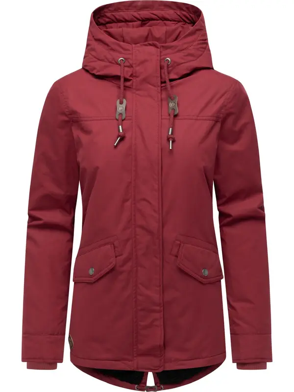 Ragwear Ragwear Zimska jakna 'Parkker'  vinsko rdeča