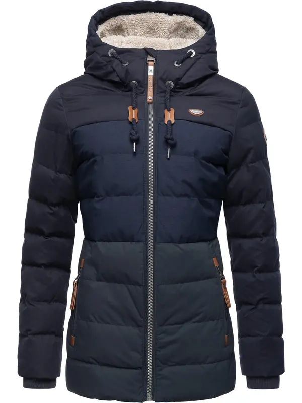 Ragwear Ragwear Zimska jakna 'Quantic'  mornarska / rjava