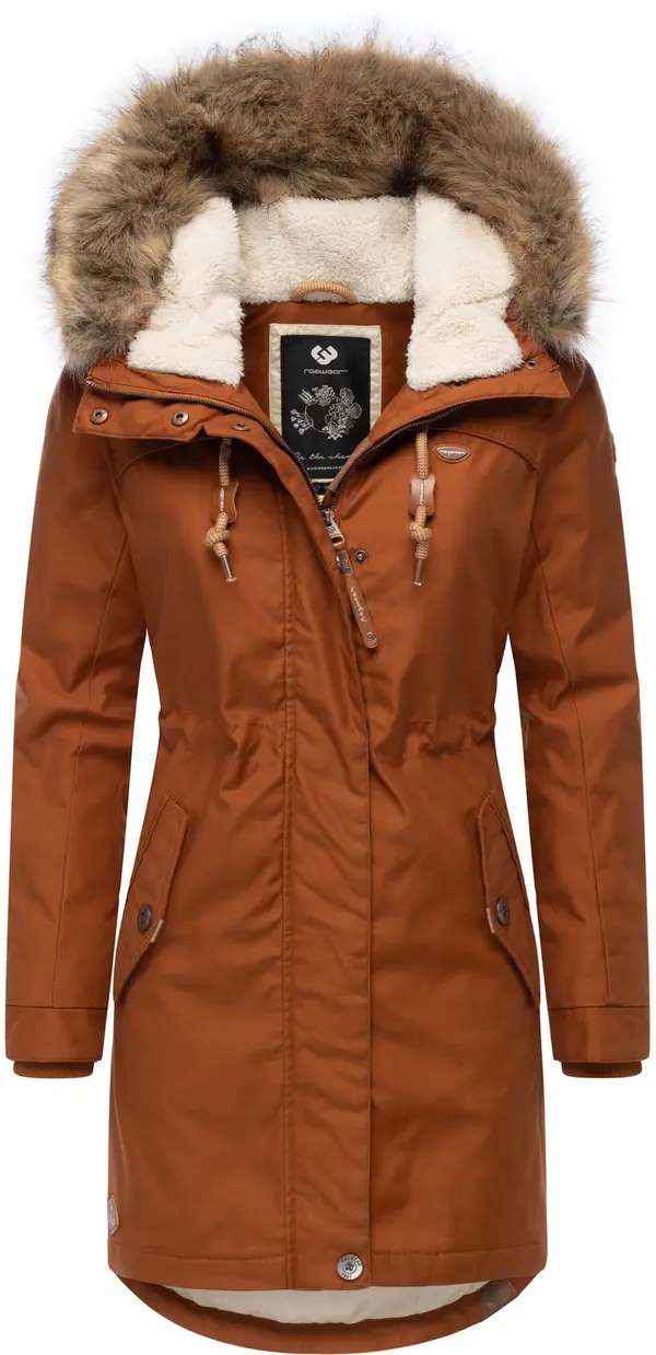 Ragwear Ragwear Zimska jakna 'Tawny'  bež / rjava