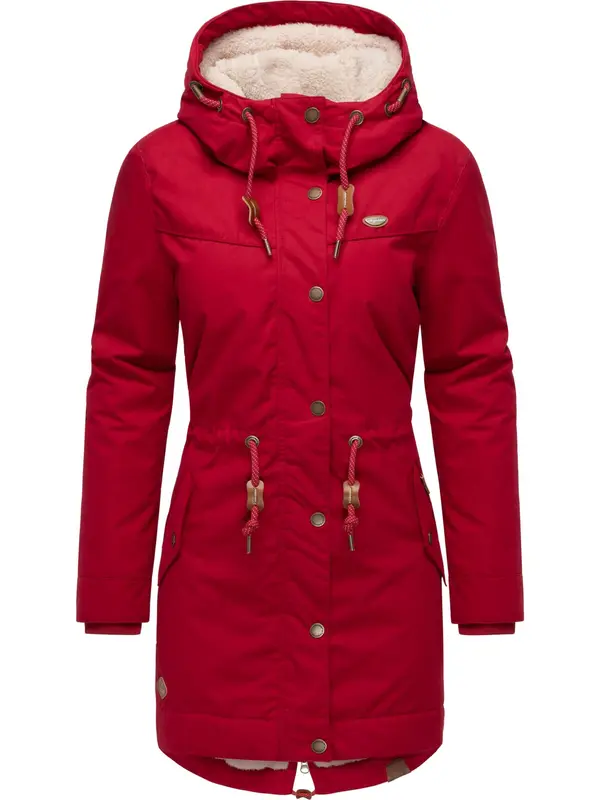 Ragwear Ragwear Zimska jakna 'YM-Canny'  rdeča