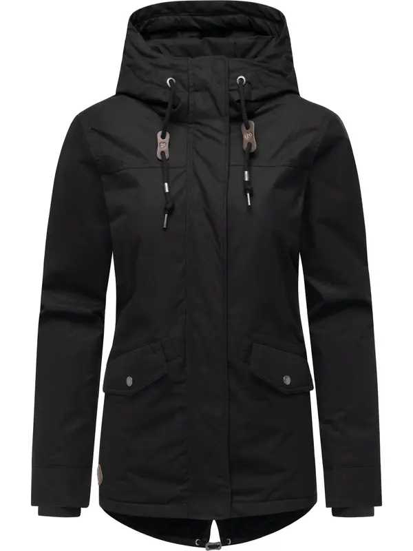 Ragwear Ragwear Zimska jakna 'YOUMODO'  črna