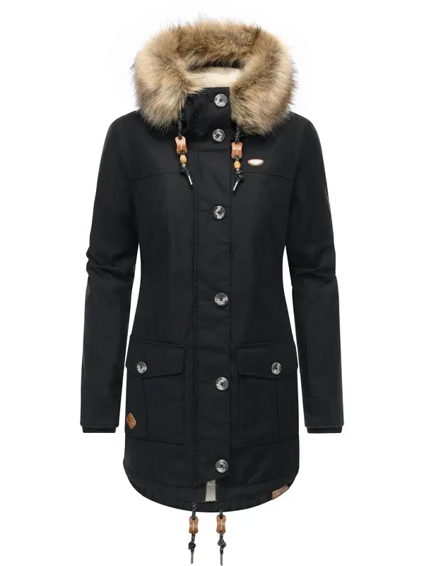 Ragwear Ragwear Zimska jakna 'YOUMODO'  črna