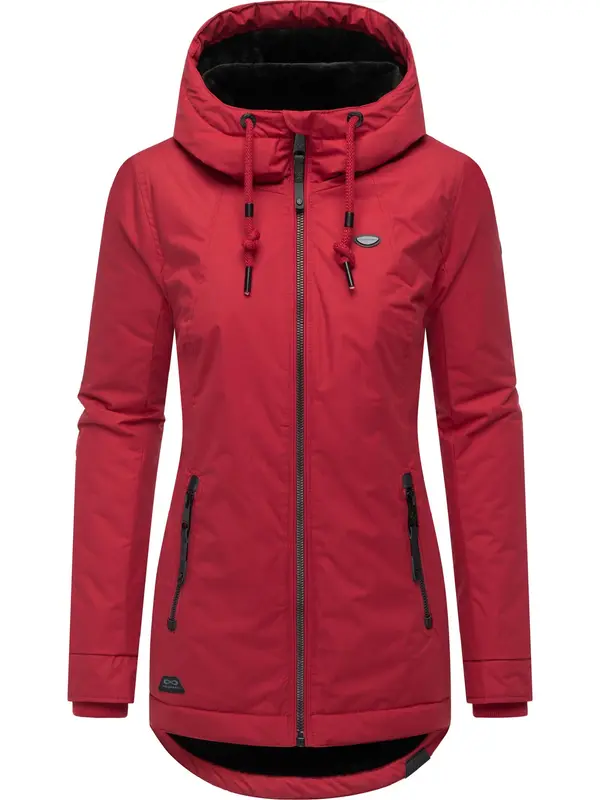 Ragwear Ragwear Zimska jakna 'Zuzka'  rdeča