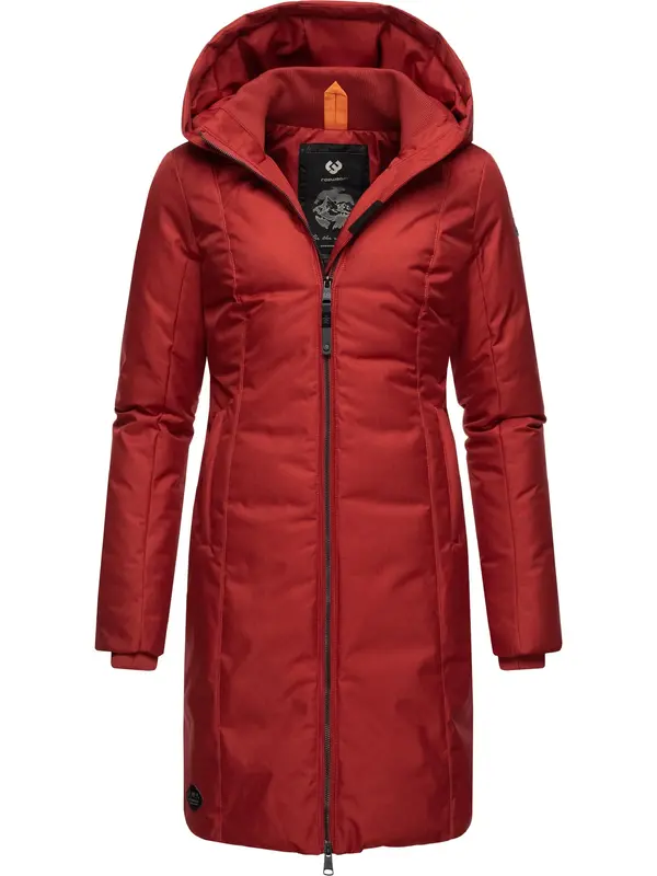 Ragwear Ragwear Zimski plašč 'Amarri'  rdeča / črna